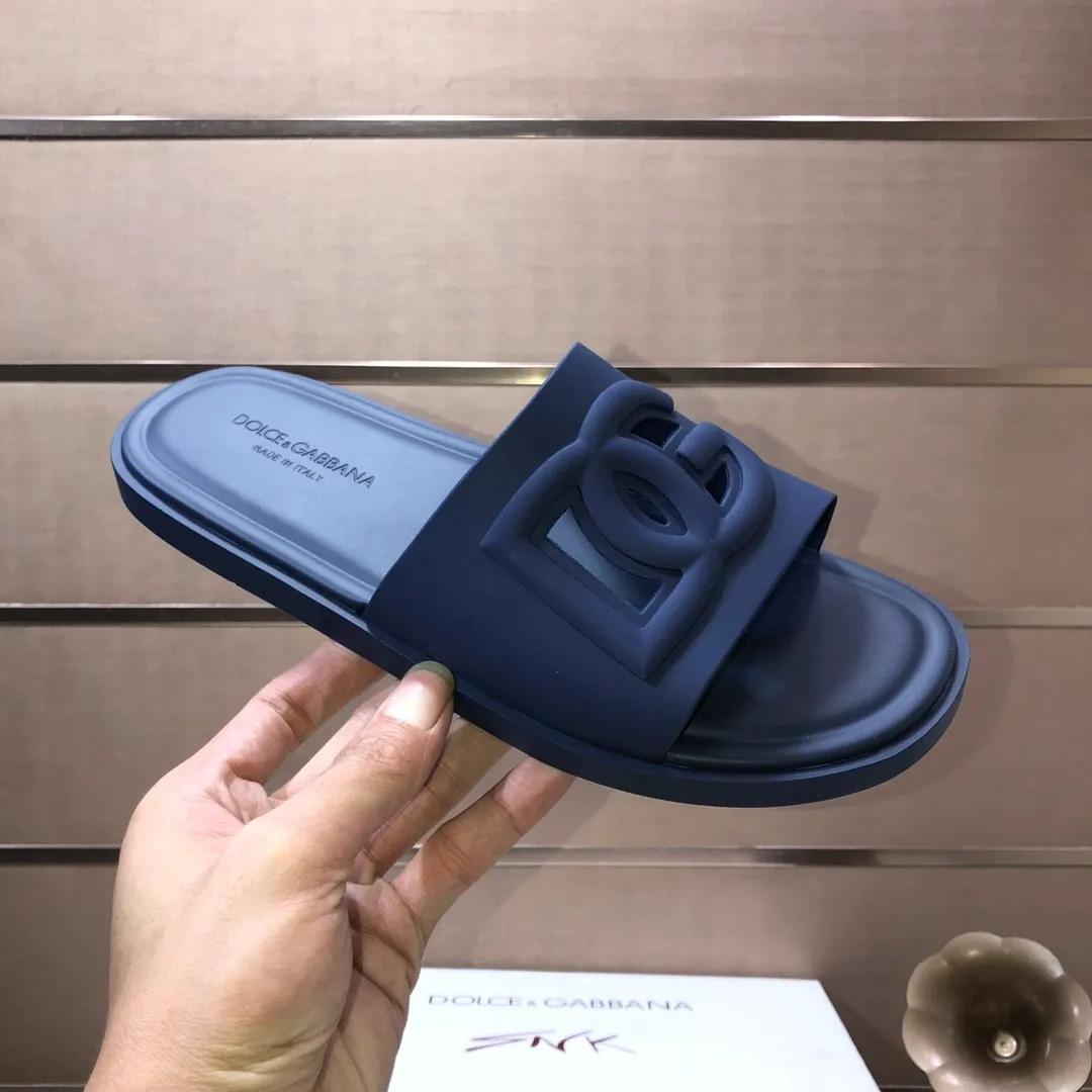 Men's shoes💰280💰【D&G】High-end quality Product trademark: DG "Dolce & Gabban*" slippers, Product material: Imported cowhide upper, original air cushion outsole, regular size: 38-45